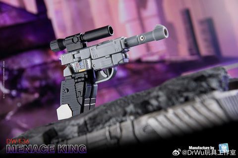 Dr.Wu & Mechanic Studio Extreme Warfare DW-E36 Menace King (Megatron) Original Grey Leg Version 4.5cm