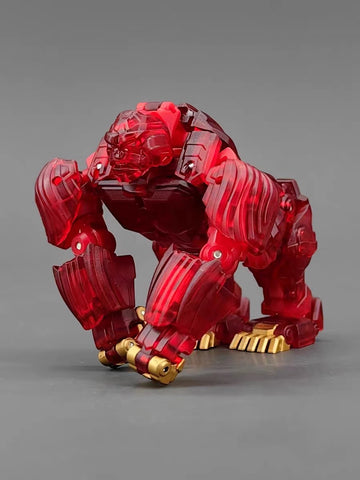 Robot Toys RT-01R RT01R Caesar (Beast Wars BW Optimus Primal) Crystal Red Version