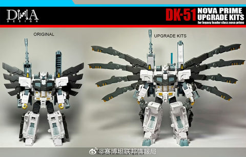 DNA Design DK-51 DK51 Upgrade Kits for Legacy Leader Class Nova Prime