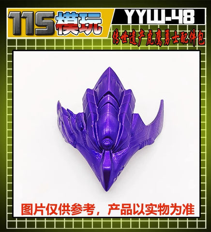 115 Workshop YYW-48  YYW48 Upgrade Kit for Legacy United Leader Class Beast Wars Universe Tigerhawk Upgrade Kit