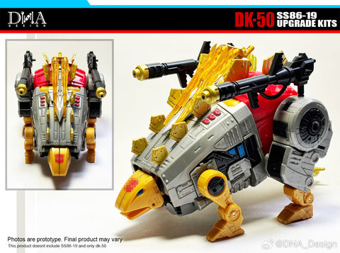 DNA Design DK-50 DK50 Upgrade Kits for Studio Series SS86-19 Dinobot Snarl