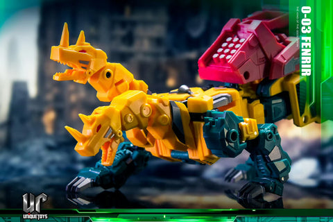 Unique Toys UT O03 O-03 Fenrir / Odin Combiner (Sinnertwin / Abominus) 17.8cm / 7“