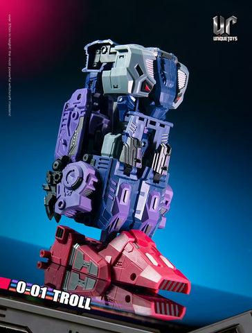 Unique Toys UT O01 O-01 Troll / Odin Combiner (Blot / Abominus) 17.8cm / 7“