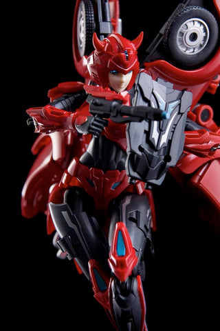 Collection Space CS-02 CS02 Transformable Bishoujo Little Red (Cliffjumper Mecha Girl) 17.5cm / 6.9"