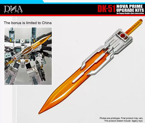 DNA Design DK-51 DK51 Upgrade Kits for Legacy Leader Class Nova Prime