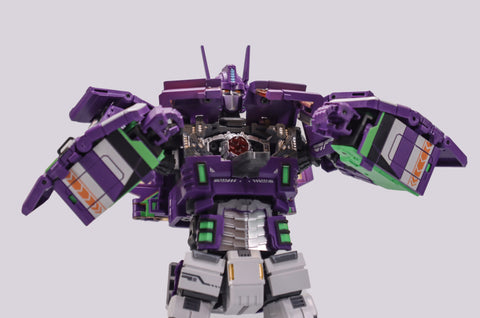 G-Creation GDW-01C GDW01C Ultra Maxmas (IDW Optimus Prime Shattered Glass Version) EVA / Purple Version 22cm / 8.6"