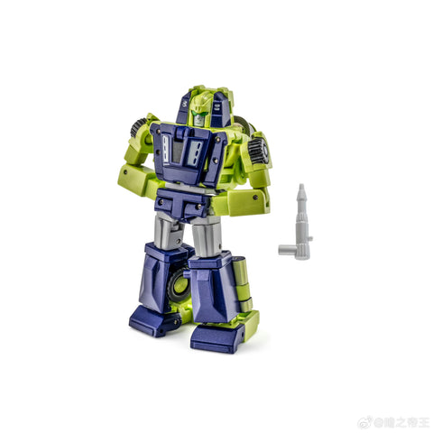 【Pre-Order】NA NewAge H66S BB (Gears) & H68B Leprechaun (Swerve) Shattered Glass Version 2 in 1 set New Age 8cm / 3"