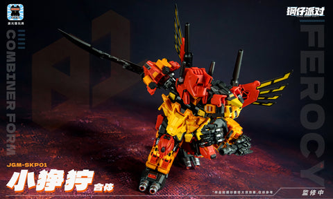 Jiguangmao Light Cat JGM-SKP01  Steel Kiddy Party Mini Ferocy (G1 Predaking) 17cm / 6.7"