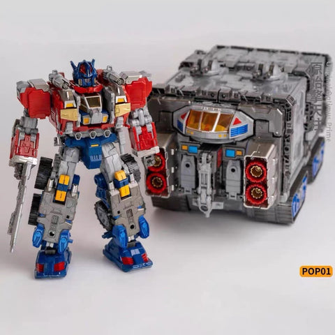 【Incoming】4th Party No Brand POP01 POP-01 Original Optimus Prime (KO Diaclone DA65 Battle Convoy) 18.5cm / 7.3"