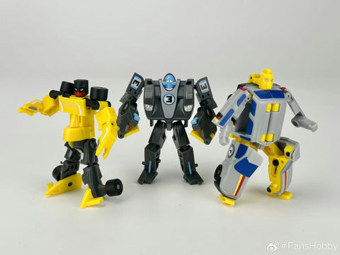 FansHobby FH MB-27 MB27 The Shield Team （Armada Universe Skyboom Shield Mini-con) 3 in 1 set