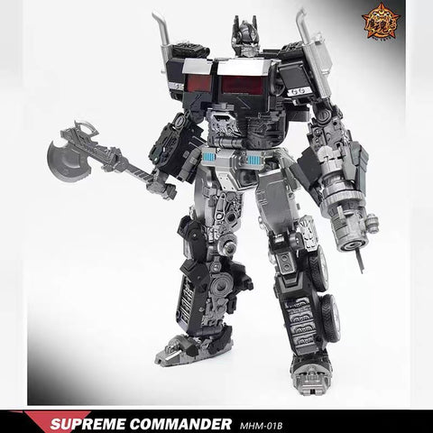 4th Party MHZ Toys MHM01B MHM-01B Supreme Commander (Oversized Studio Series 102 SS102 RotB OP）Dark Version 20cm / 8"