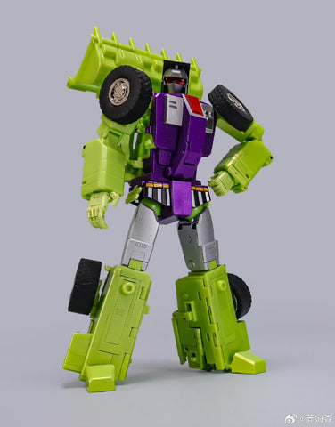 【Incoming】XTransbots MX-41 MX41 Ground Bite (Scrapper, Devastator Combiner)  X-transbots 22cm / 8.7"