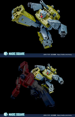 Magic Square MS-Toys MS-03 MS03 Heavy Gunner, Lord of War Combiner ( Brawl, Bruticus Combiner ) MP Size