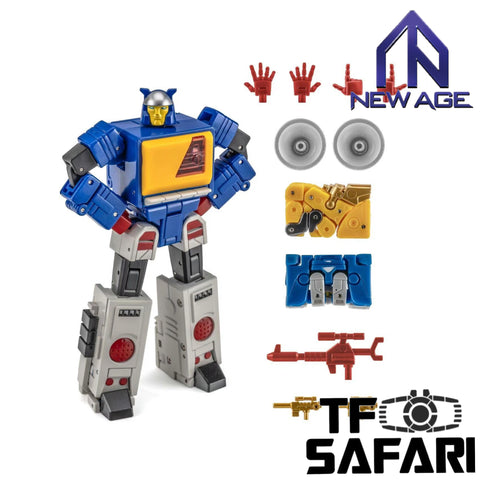 【Pre-Order】NA NewAge H62S H-62S Frequency (Twincast, Blaster) Blue Version New Age 10cm / 4"