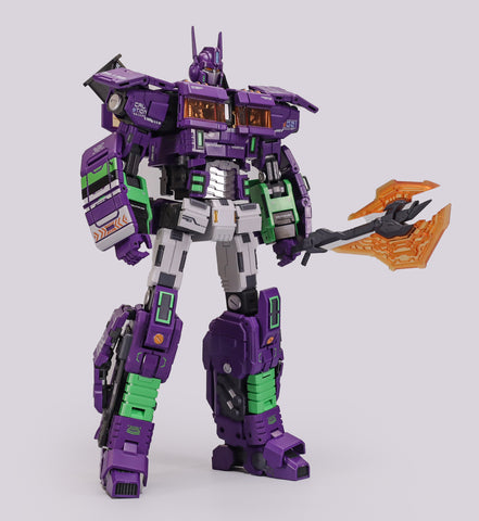 【Incoming】G-Creation GDW-01C GDW01C Ultra Maxmas (IDW Optimus Prime Shattered Glass Version) EVA / Purple Version 22cm / 8.6"