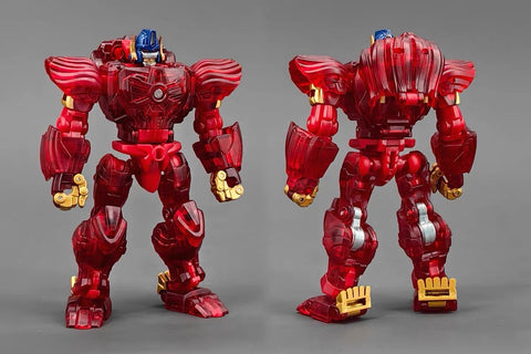 Robot Toys RT-01R RT01R Caesar (Beast Wars BW Optimus Primal) Crystal Red Version