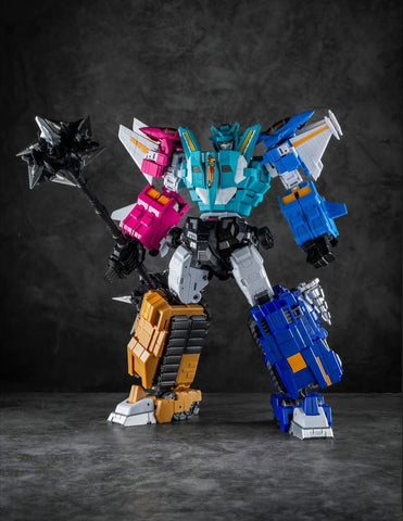 【Pre-order】Iron Factory IF EX-66 EX66 IDW Blade of Halphas, Vineakaiser (Guyhawk, Breastforce Liokaiser Combiner) 10cm / 4"