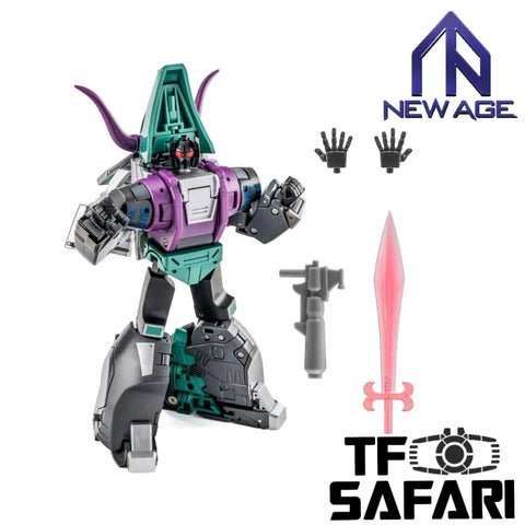 NA NewAge H63B H-63B Gorgo (Slag) SG Shattered Glass Version New Age 13.5 cm / 5.3"