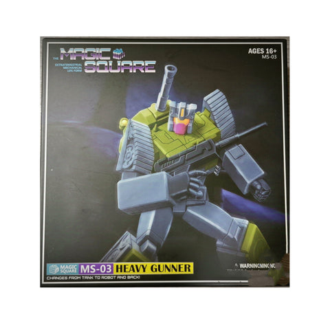 Magic Square MS-Toys MS-03 MS03 Heavy Gunner, Lord of War Combiner ( Brawl, Bruticus Combiner ) MP Size