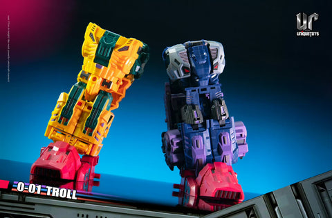 Unique Toys UT O01 O-01 Troll / Odin Combiner (Blot / Abominus) 17.8cm / 7“