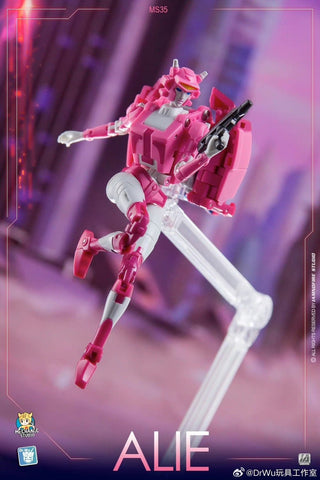 Dr.Wu & Mechanic Toys MS-35 MS35 Alie (Elita) Mech Fans Toys MFT 10cm / 4"