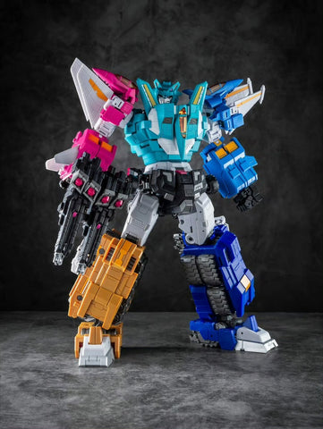 【Pre-order】Iron Factory IF EX-66 EX66 IDW Blade of Halphas, Vineakaiser (Guyhawk, Breastforce Liokaiser Combiner) 10cm / 4"