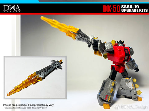 DNA Design DK-50 DK50 Upgrade Kits for Studio Series SS86-19 Dinobot Snarl