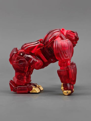 Robot Toys RT-01R RT01R Caesar (Beast Wars BW Optimus Primal) Crystal Red Version