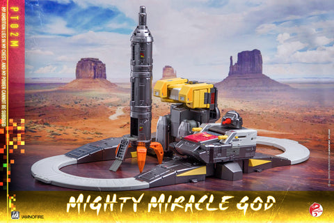 Pangu Toys PT-02M PT02M Mighty Miracle God (Omega Supreme) Metallic Version 27cm / `10.7"