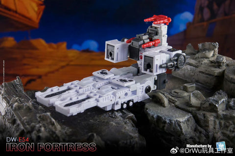 Dr.Wu & Mechanic Studio Extreme Warfare DWE54 DW-E54 Iron Fortress ( Metroplex ) Dr Wu 10cm / 4"