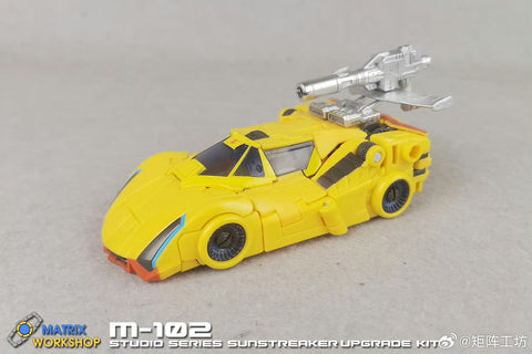 Matrix Workshop M102 M-102 Weapon set for Studio Series SS-111 Sunstreaker Upgrade Kit