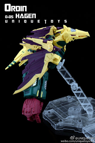 Unique Toys UT O05 O-05 Hagen / Odin Combiner (Cutthroat / Abominus) 17.8cm / 7“