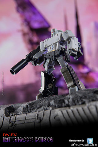 Dr.Wu & Mechanic Studio Extreme Warfare DW-E36 Menace King (Megatron) Original Grey Leg Version 4.5cm