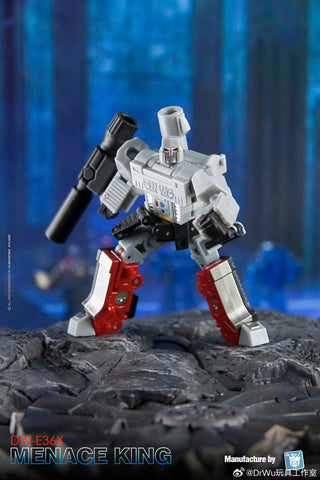 Dr.Wu & Mechanic Studio Extreme Warfare DW-E36X Menace King (Megatron) Red Leg Version 4.5cm