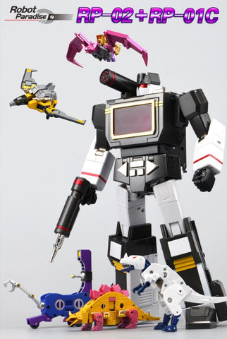 Robot Paradise RP-02  RP02  Acoustic Blaster & Night Bat ( Sound Blaster & Ratbat, Fans Toys Fanstoys) 23cm / 9"