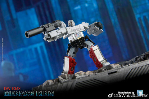 【Incoming】Dr.Wu & Mechanic Studio Extreme Warfare DW-E36X Menace King (Megatron) Red Leg Version 4.5cm