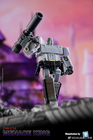 Dr.Wu & Mechanic Studio Extreme Warfare DW-E36 Menace King (Megatron) Original Grey Leg Version 4.5cm