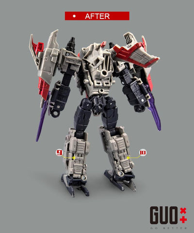 Go Better Studio GX-67 GX67 Upgrade Kit / Gap fillers for Legacy United Cybertron Universe Starscream Upgrade Kit (Copy)