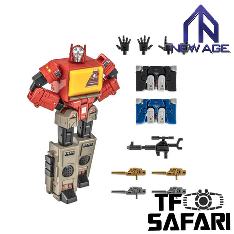 【Pre-Order】NA NewAge H62EX H-62EX Louie (Blaster) New Age Toy Color Version 10cm / 4"