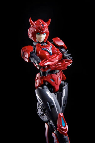 Collection Space CS-02 CS02 Transformable Bishoujo Little Red (Cliffjumper Mecha Girl) 17.5cm / 6.9"