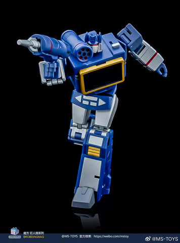 Magic Square MS-Toys MS-B27S MSB27S Voice Ripple (Soundwave Legends Class) Refined Painting Version 11cm / 4.3"