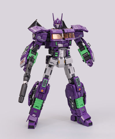 G-Creation GDW-01C GDW01C Ultra Maxmas (IDW Optimus Prime Shattered Glass Version) EVA / Purple Version 22cm / 8.6"