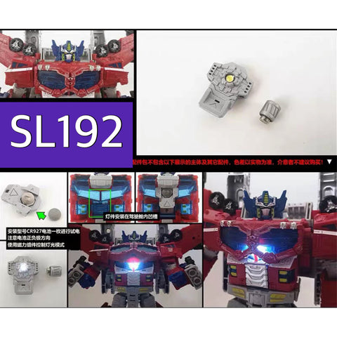 Shockwave Lab SL-192 SL192 Chest light for Siege Leader-class Galaxy Optimus Prime Upgrade Kit