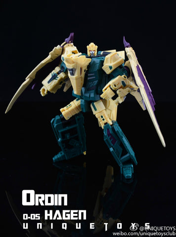 Unique Toys UT O05 O-05 Hagen / Odin Combiner (Cutthroat / Abominus) 17.8cm / 7“