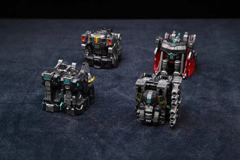 Lucky Cat Microcosmos MC-03B MC03B Beast Lord (Mighty Morphin Power Rangers Megazord 5 in 1 Set) Micro Cosmos Dark Version 16cm / 6.3"