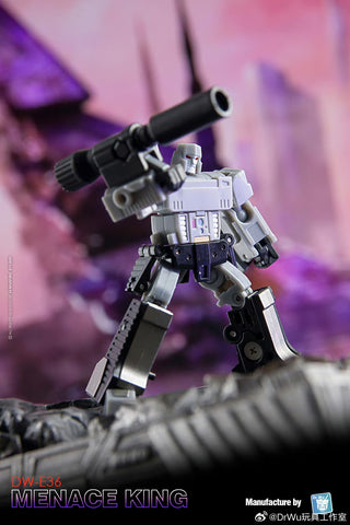 Dr.Wu & Mechanic Studio Extreme Warfare DW-E36 Menace King (Megatron) Original Grey Leg Version 4.5cm