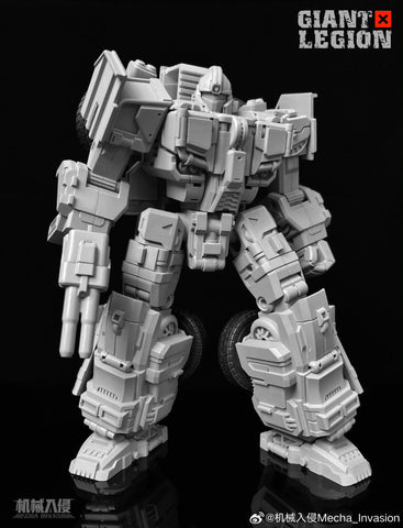 【Pre-Order】Mecha Invasion GLA05 GLA-05 & GLA06 GLA-06 Bonecrusher & Scavenger Giant Legion Heavy Builder (Constructors Devastator) Combiner (2 in 1 set) 21.5cm / 8.5"