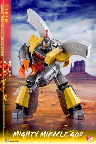 Pangu Toys PT-02M PT02M Mighty Miracle God (Omega Supreme) Metallic Version 27cm / `10.7"