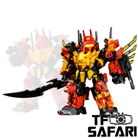 Jiguangmao Light Cat JGM-SKP01  Steel Kiddy Party Mini Ferocy (G1 Predaking) 17cm / 6.7"