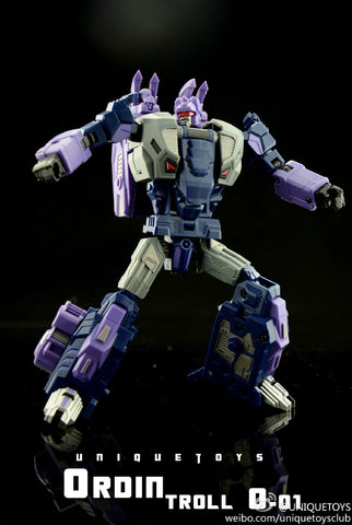 Unique Toys UT O01 O-01 Troll / Odin Combiner (Blot / Abominus) 17.8cm / 7“